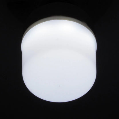 Foco LED 15W tipo bala, luz blanca difusa para iluminación
