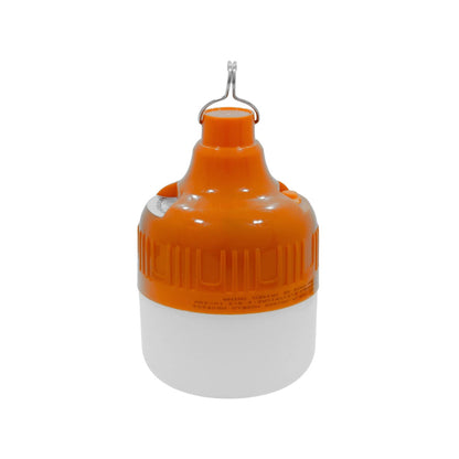 Lámpara recargable de emergencia Maigoo MG05202, 30W, USB, naranja y blanco con gancho