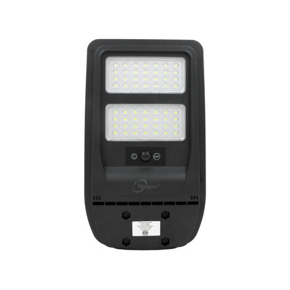 Lámpara solar urbana Maigoo negra 400W LED SMD con sensor para alumbrado exterior.