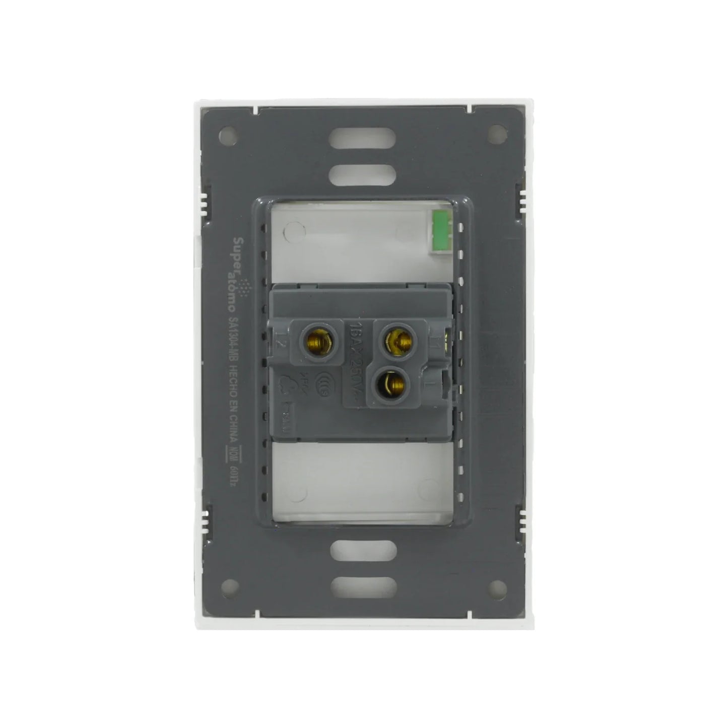 Placa 1 pagador escalera Super átomo SA1304-MB