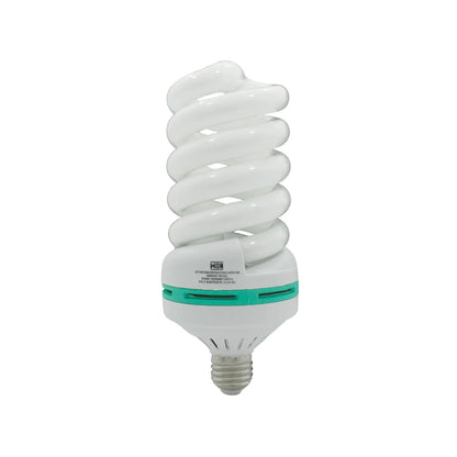 Lámpara espiral fluorescente compacta (CFL) WON 95W, foco ahorrador blanco con base E27.