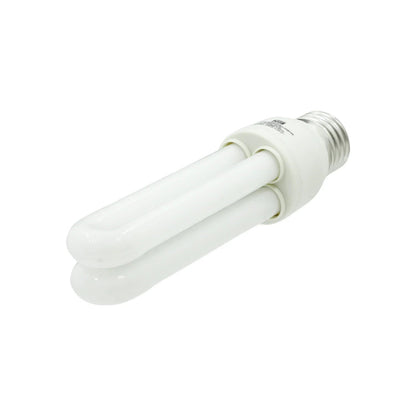Foco ahorrador fluorescente compacto forma U, luz fría, casquillo E27