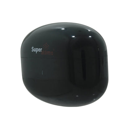 Dispositivo electrónico negro Super átomo, diseño moderno brillante para automatización del hogar