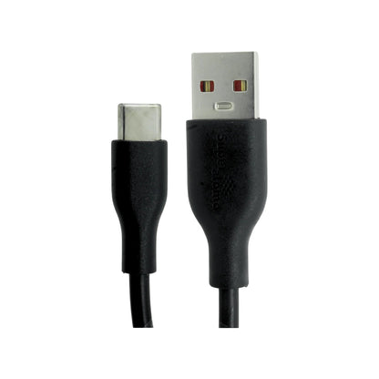 Cable de carga y datos USB-A a Tipo C negro Super átomo