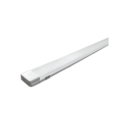 Lámpara LED lineal blanca de 120cm para gabinetes con difusor texturizado