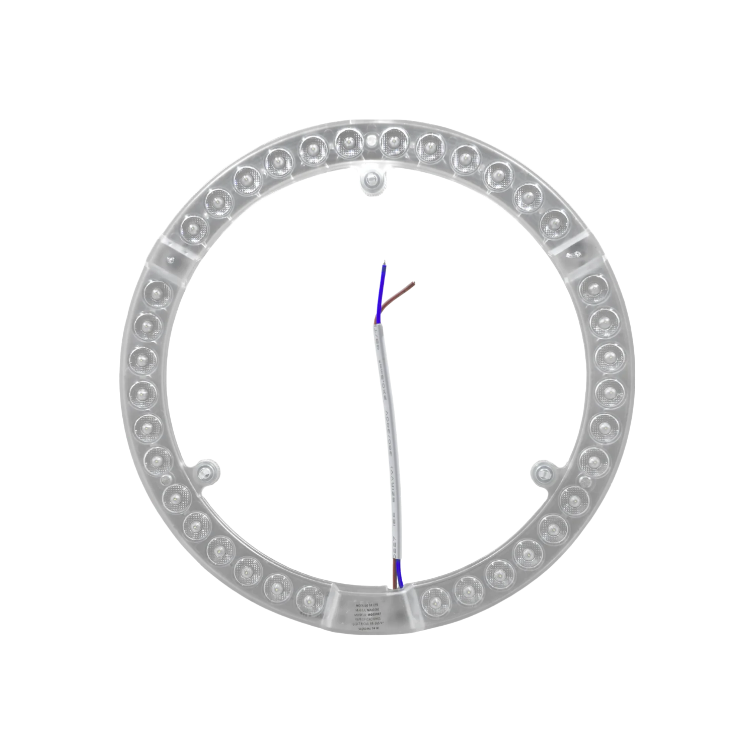 Repuesto LED circular 36W Maigoo, módulo de luz blanca para reparación de plafones o luminarias