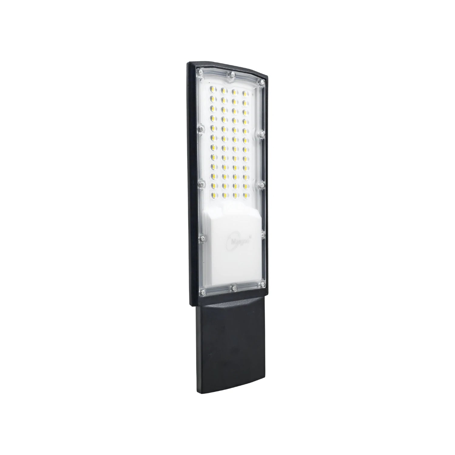 Lámpara suburbana LED negra Maigoo 50W con fotocelda para alumbrado exterior
