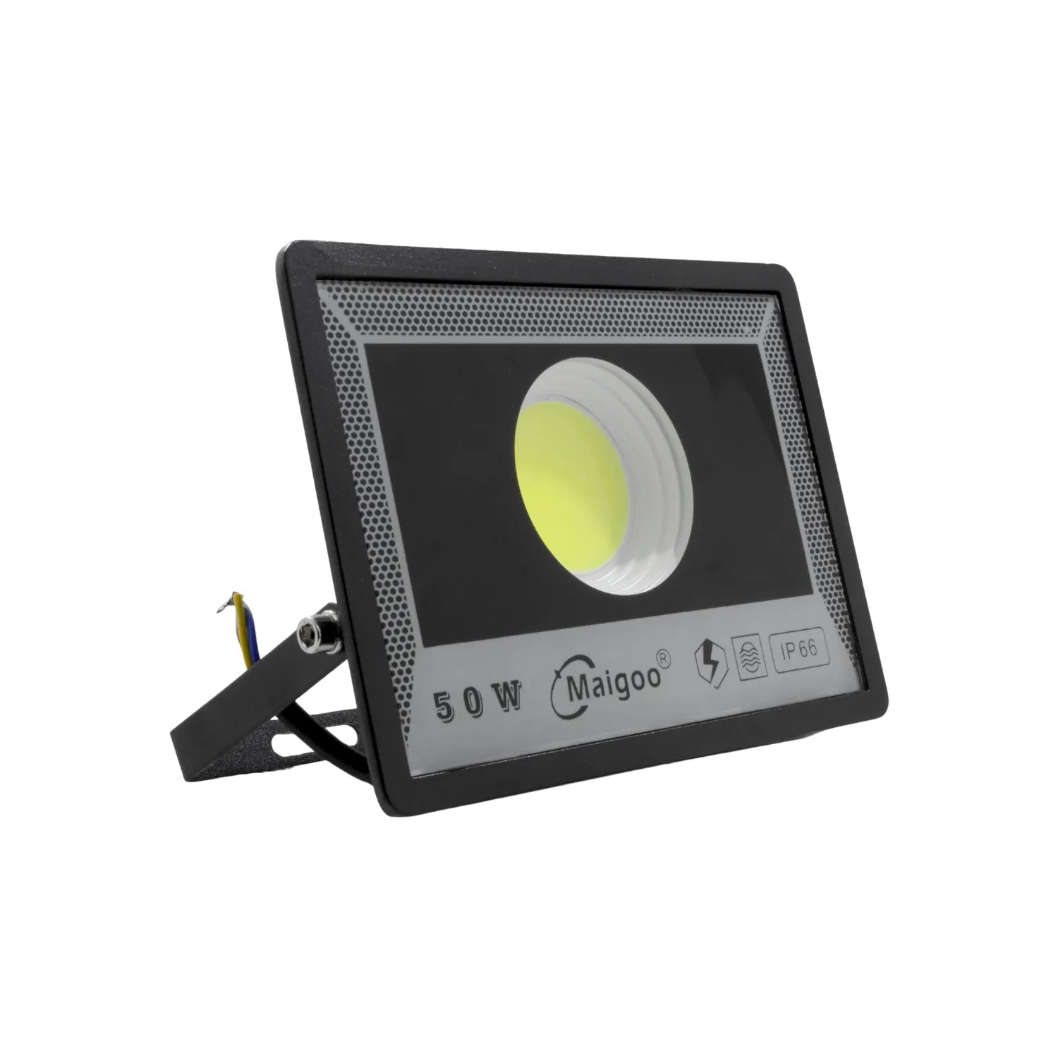 Reflector LED Maigoo negro 50W para exteriores con protección IP66