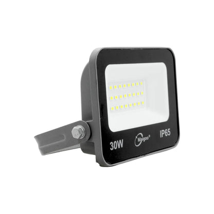 Reflector LED Maigoo 30W IP65 gris oscuro con soporte para iluminación exterior