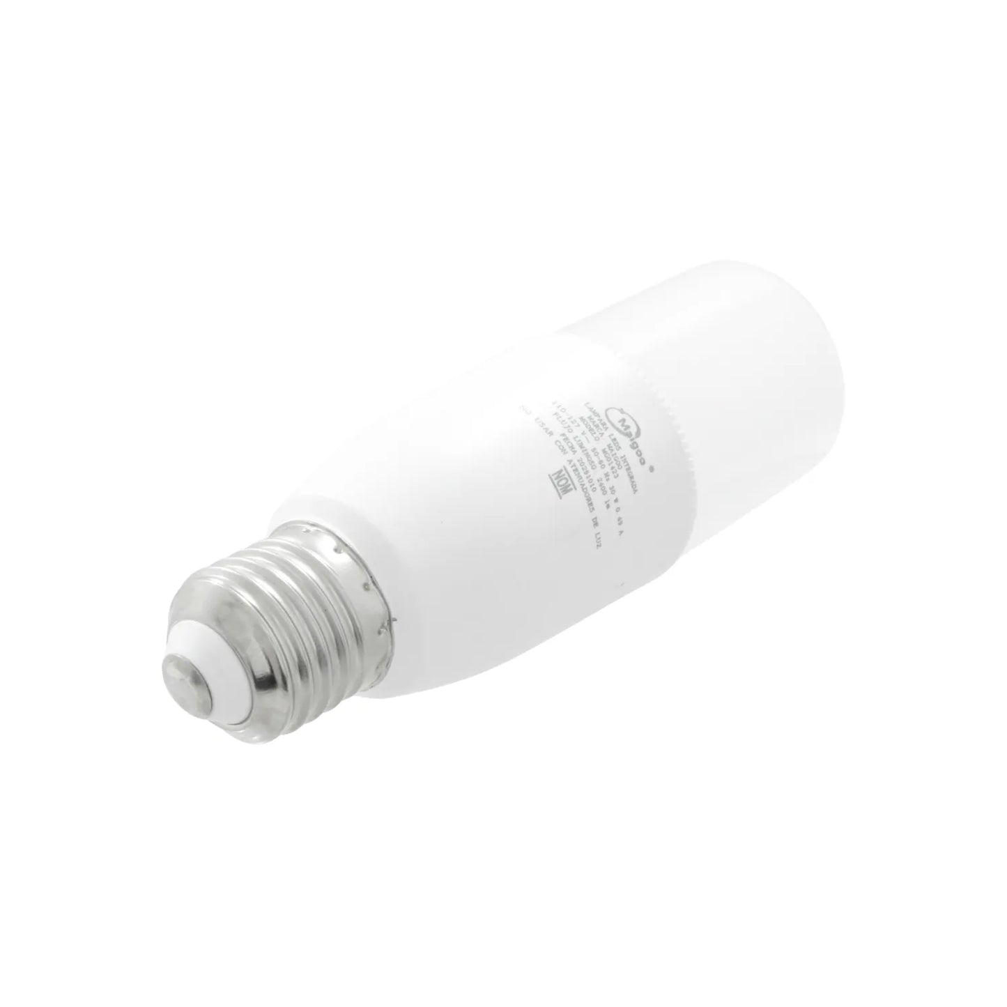 Lámpara LED Magoo blanca integrada 30W, 6500K luz fría, 2100 lúmenes, rosca E27, no regulable.