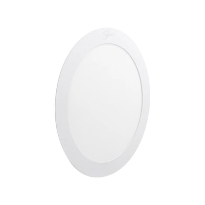 Plafón LED empotrable redondo blanco Maigod, lámpara de techo ultradelgada para iluminación interior moderna.