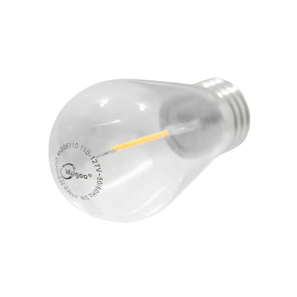 Foco LED de filamento Maigoo 3W cristal transparente 110-127V base E27 para series decorativas