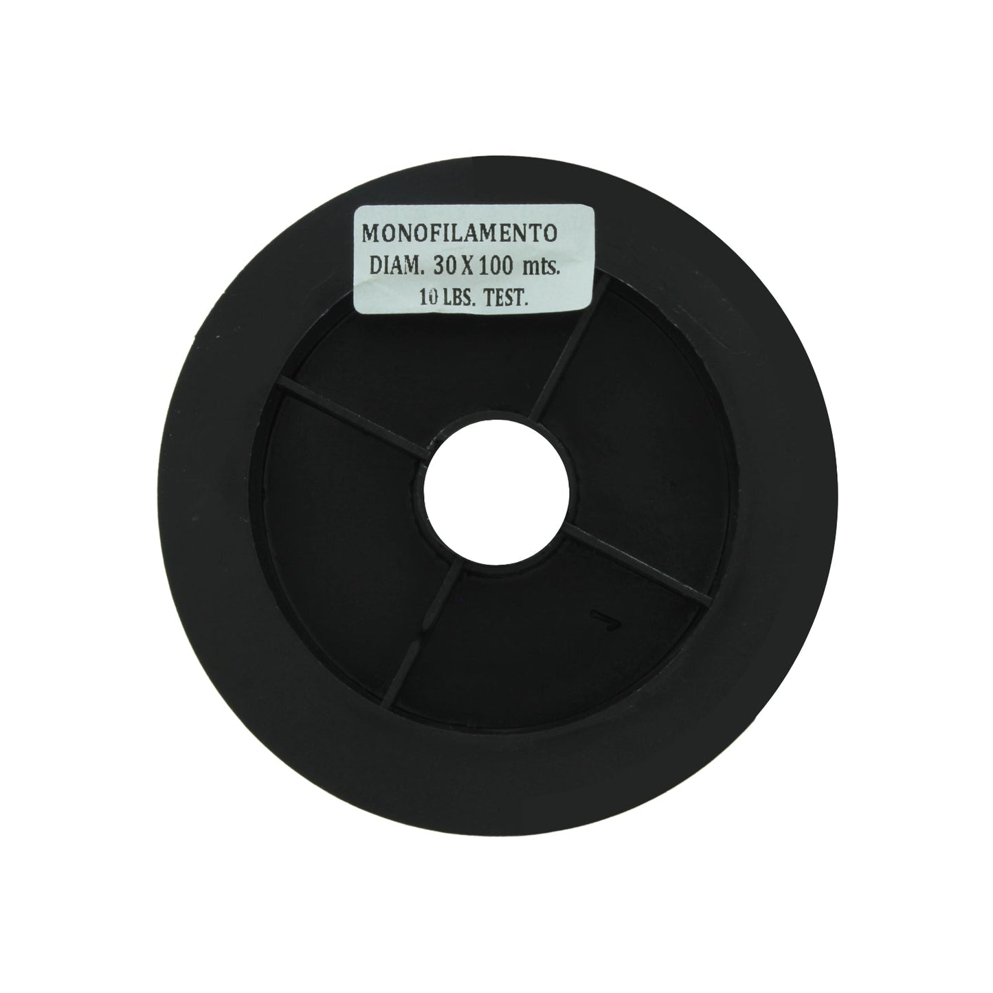 Hilo de pescar monofilamento, 100 metros, resistencia 10 lbs, diámetro .30 mm