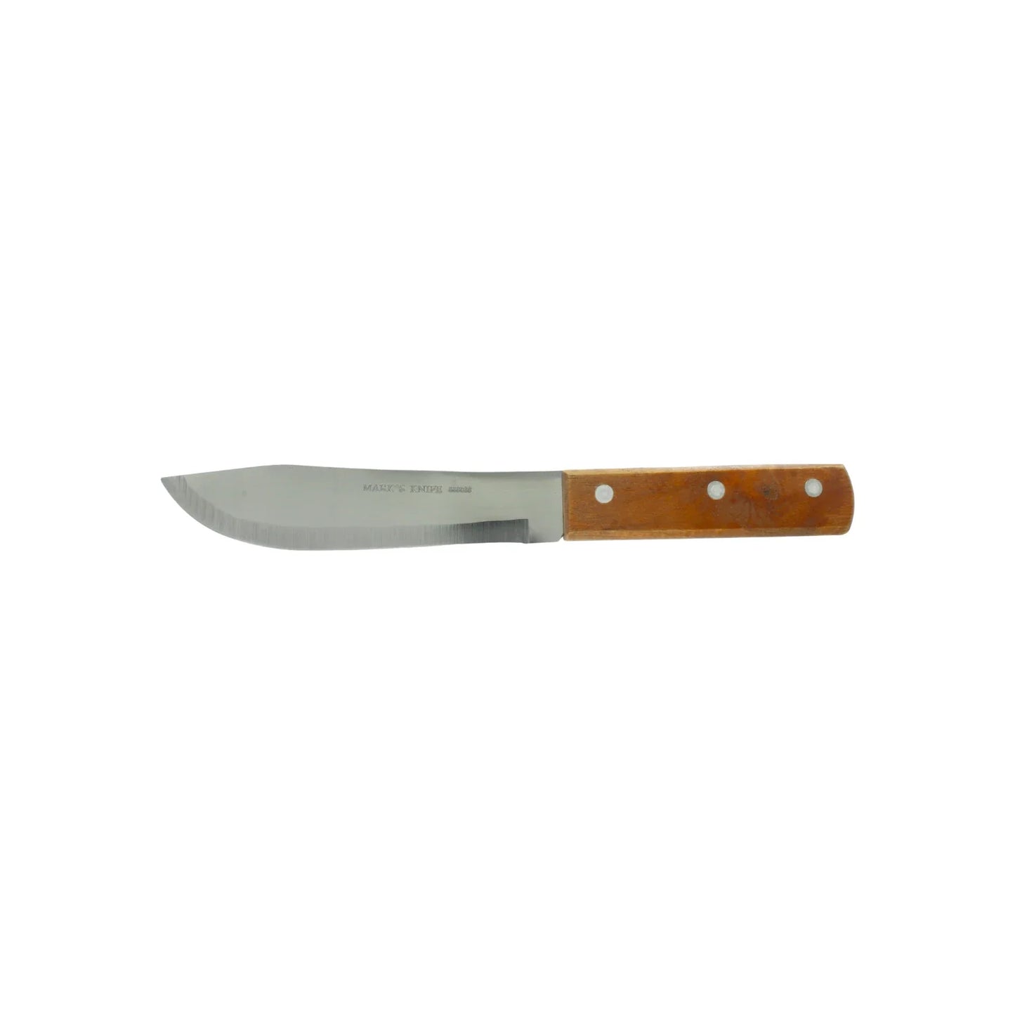 Cuchillo 6" cebollero mango de madera Mark's Knife 666036