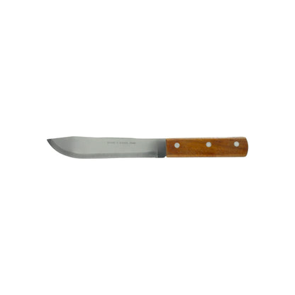 Cuchillo 7" cebollero mango de madera Mark's Knife 666037