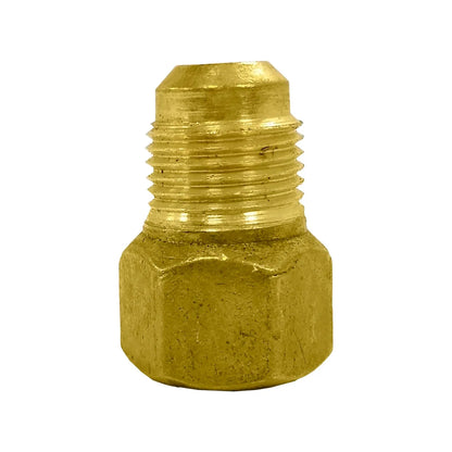 Niple campana 3/8"x3/8" (10x10 mm) latonada