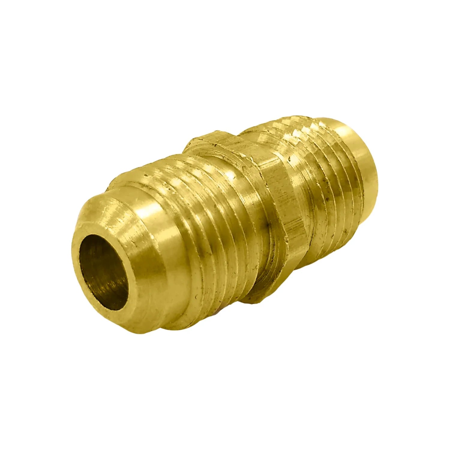 Niple unión de latón 3/8"x3/8", conector roscado doble macho para fontanería y tuberías