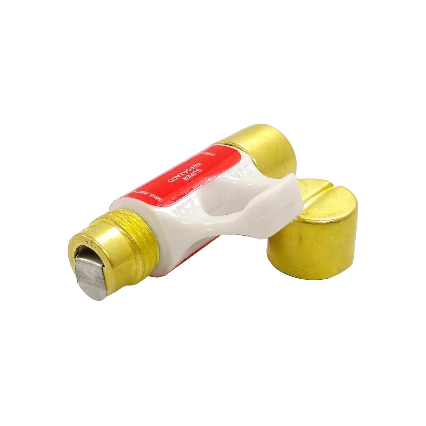 Fusible de rosca tipo Edison ABC super reforzado, 30A, con agarradera blanca. Protección eléctrica para el hogar.