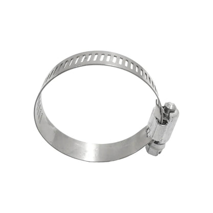 Abrazadera de manguera ajustable con tornillo sin fin de acero inoxidable, para fijación segura en plomería y automotriz