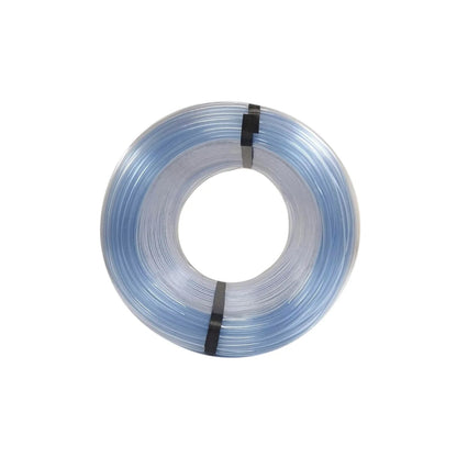 Manguera de nivel transparente en rollo 1/4" reforzada para construcción y plomería