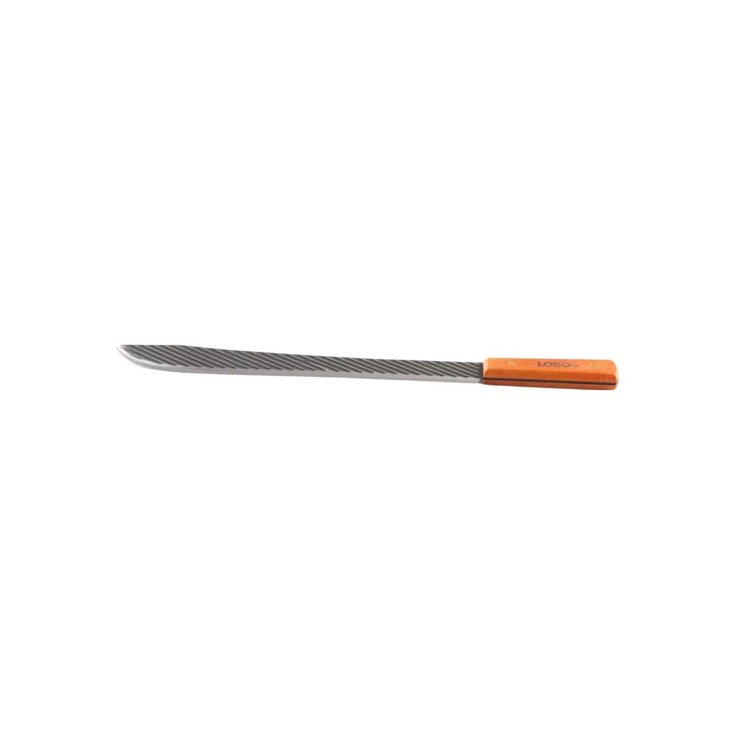 Cuchillo 14" carnicero mango de madera Lobo L-8014