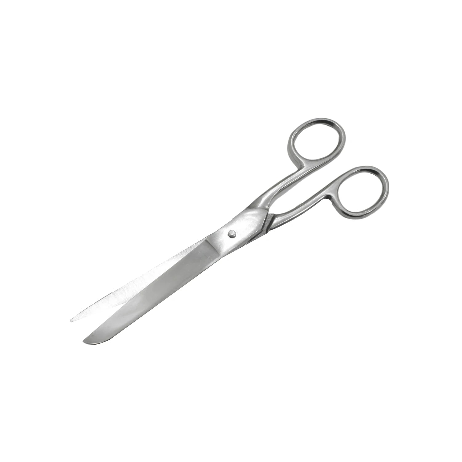 Tijeras multiusos de acero inoxidable 7 pulgadas, color plata, para corte preciso en hogar y oficina