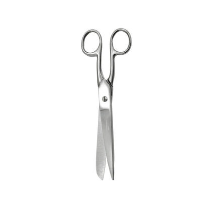 Tijeras de costura profesionales, acero inoxidable, cuchillas afiladas, diseño clásico para corte preciso.