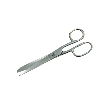 Tijera de costura profesional de 7 pulgadas con ojos grandes de acero inoxidable para corte preciso de tela