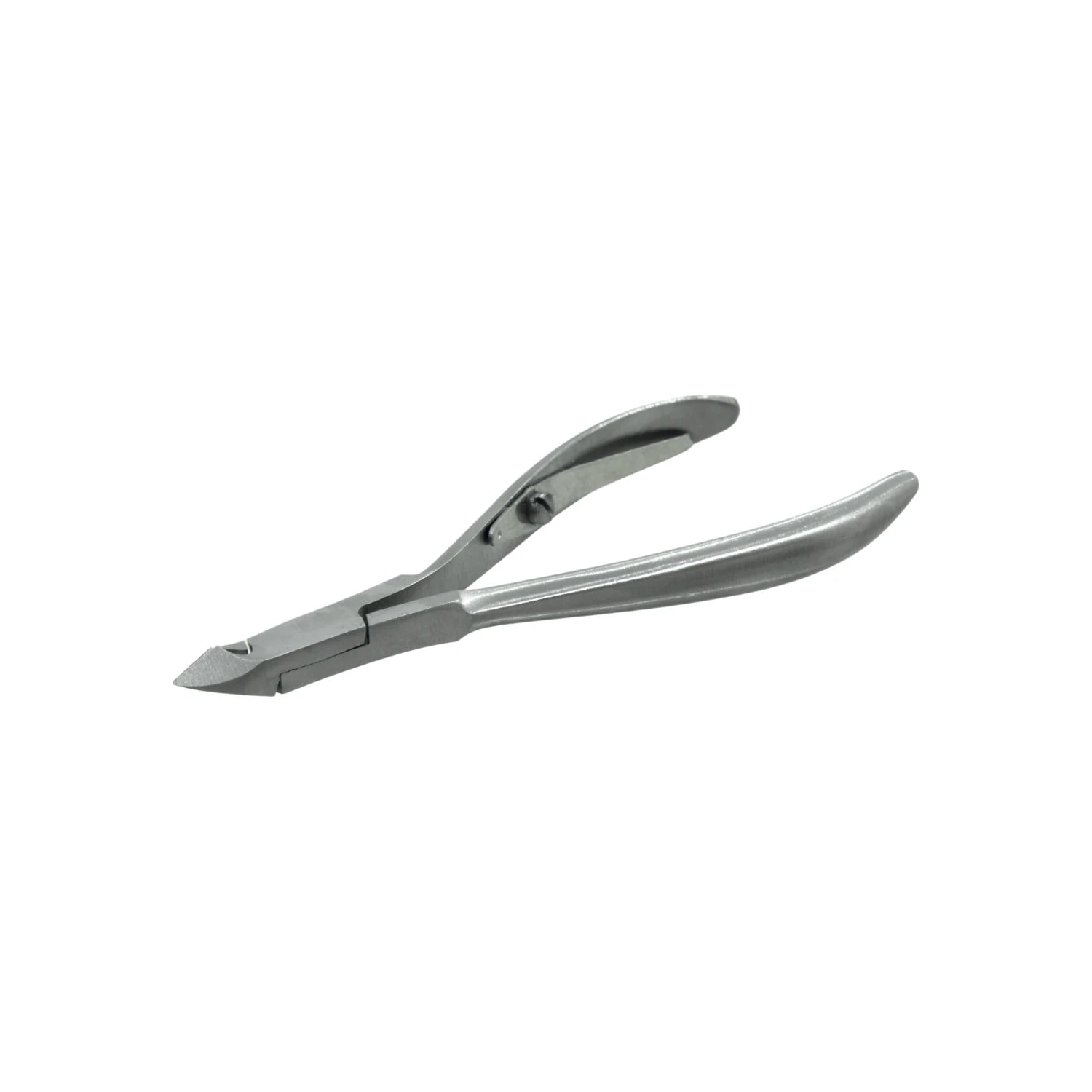 Alicate para manicure recto de 3.8" en acero inoxidable para corte preciso de cutículas