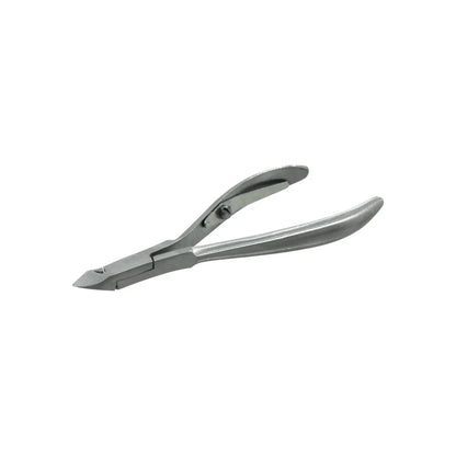 Alicate para manicure  3.8" recta acero inoxidable Lobo 1011-35