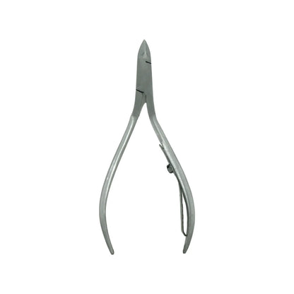 Alicate para manicure  3.8" recta acero inoxidable Lobo 1011-35