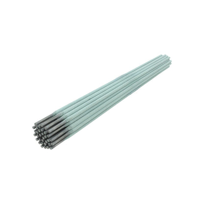 Paquete de electrodos de soldadura 6013 de 1/8 pulgada, varillas recubiertas color gris azulado para acero al carbono