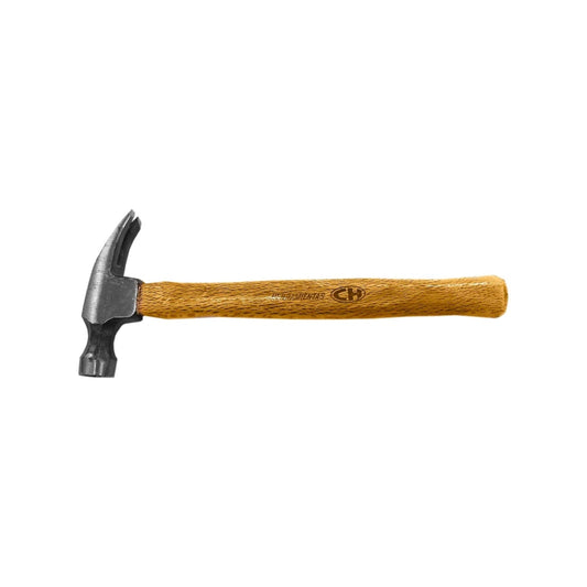 Martillo de uña recto CH 16 oz, mango de madera para carpintería