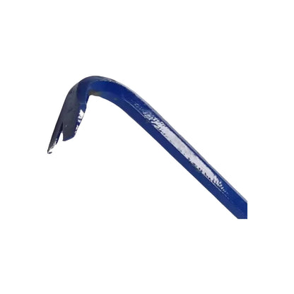 Barreta de uña azul de acero, herramienta robusta para demolición y extracción de clavos