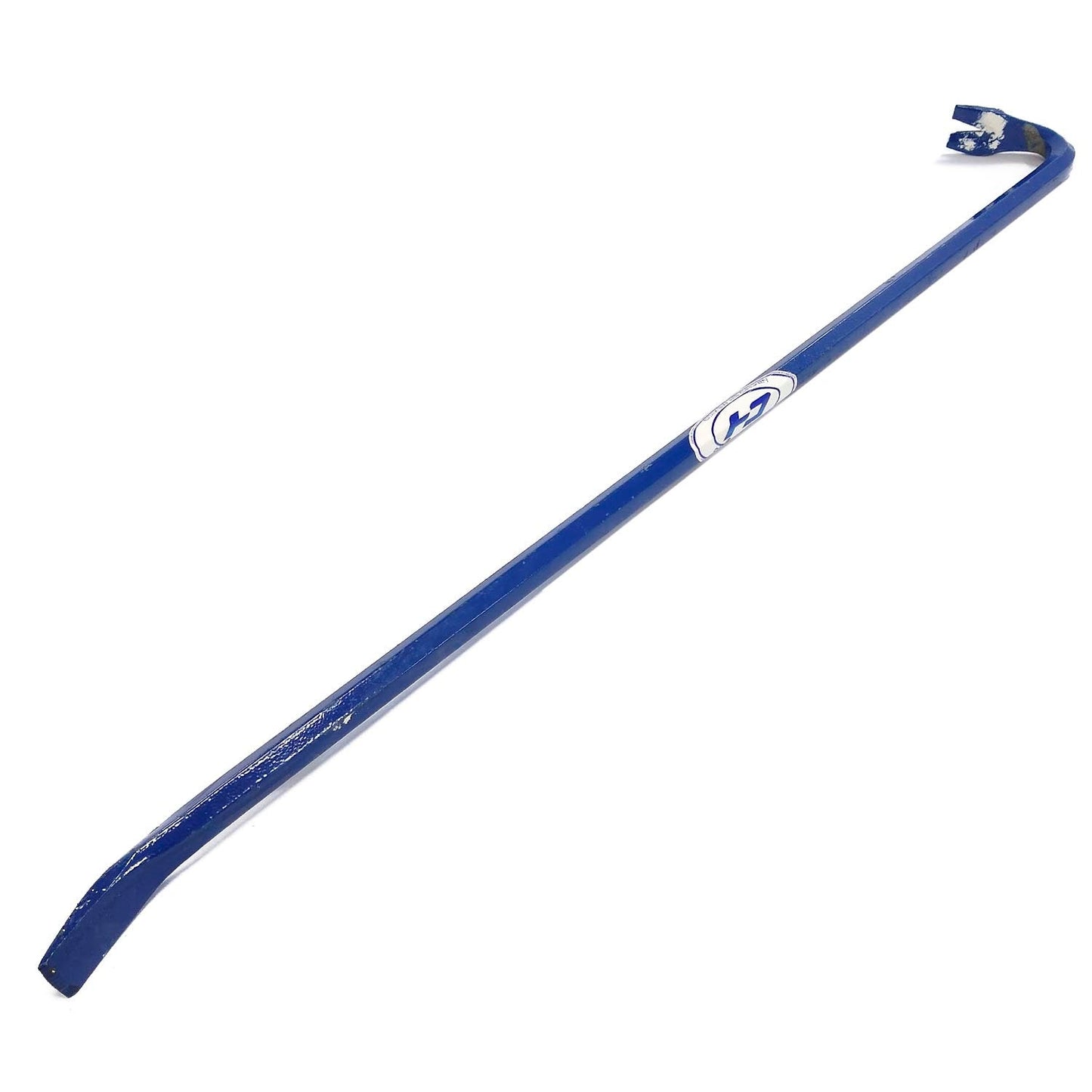 Barreta de uña CH azul, herramienta de palanca y extracción de clavos para construcción y demolición.