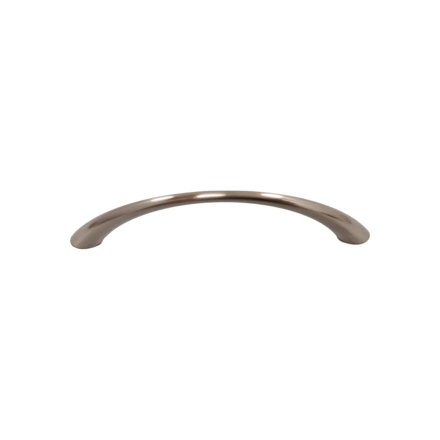 Jaladera arco níquel satinado para muebles de cocina y cajones