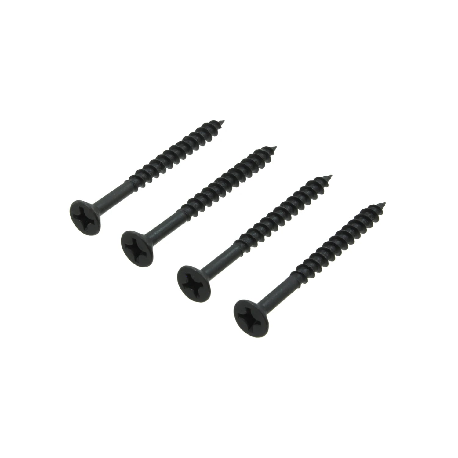Pijas negras Phillips para madera, tornillos de fijación para construcción
