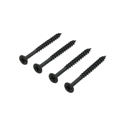 Pijas negras Phillips para madera, tornillos de fijación para construcción
