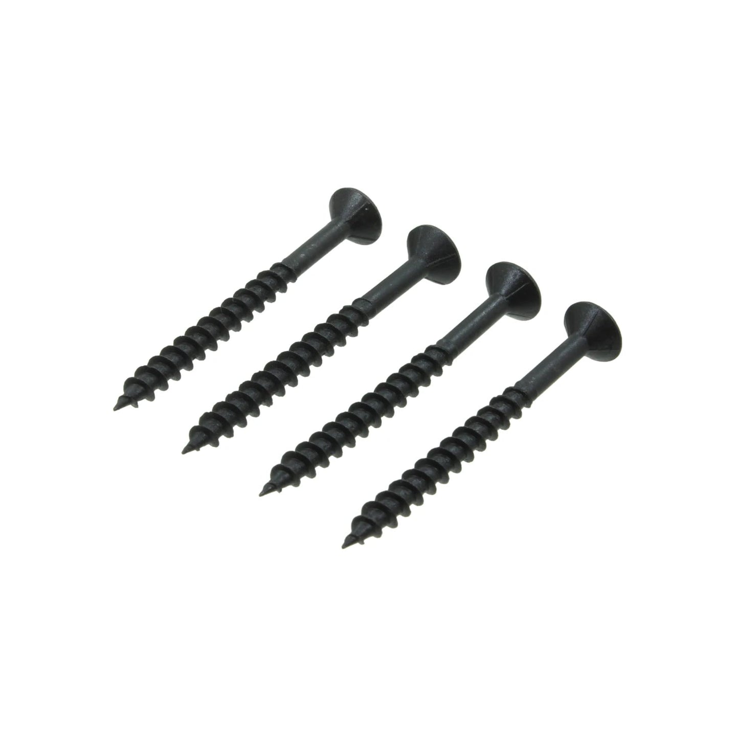 Pijas para madera negras Phillips de cabeza avellanada, punta fina para construcción