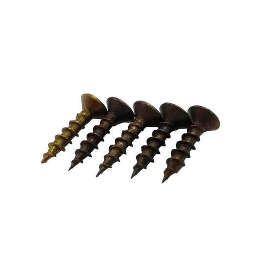 Pijas para madera Phillips, acabado latón antiguo color bronce oscuro