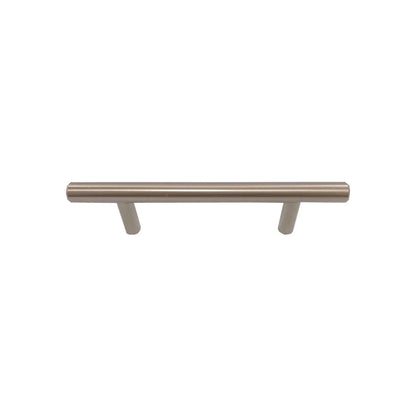 Jaladera 96 mm barra de acero níquel satinado Handy Home 7990