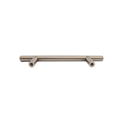 Jaladera 96 mm barra de acero níquel satinado Handy Home 7990