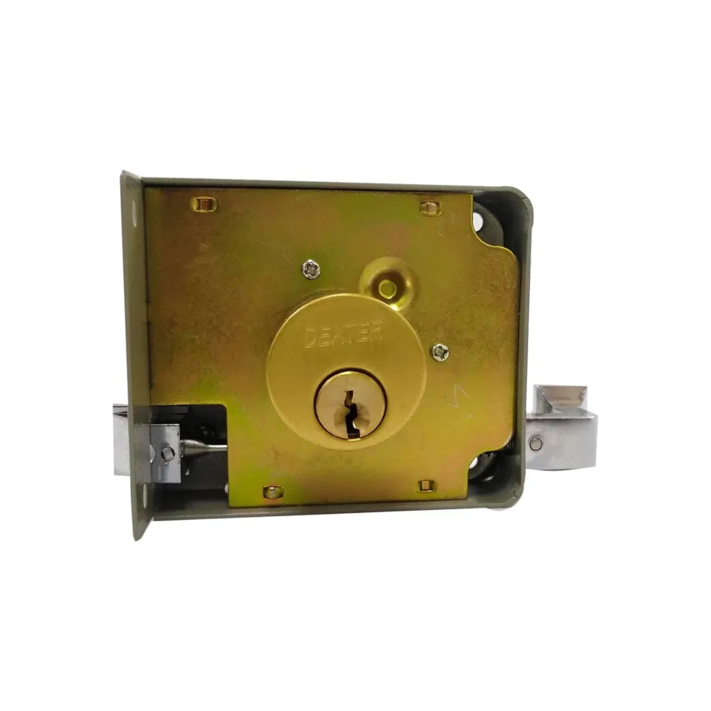 Cerradura/Chapa sobreponer derecha niquelada Dexter 6760