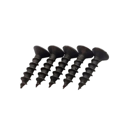Pijas negras Phillips para madera cabeza avellanada, rosca gruesa