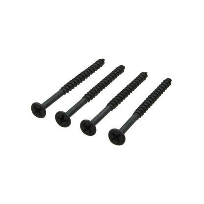Pijas negras Phillips para madera, cabeza avellanada, rosca gruesa para fijación segura