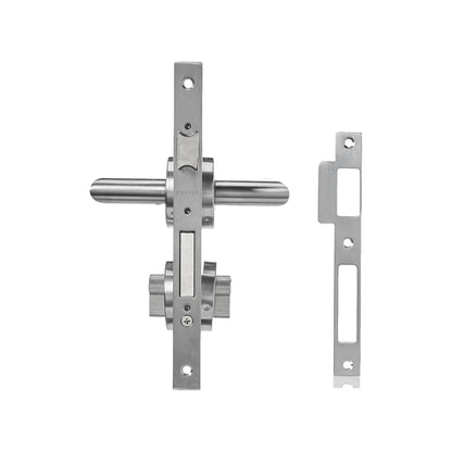 Cerradura/Chapa para recámara de manija cromo mate Dexter 6501 deluxe