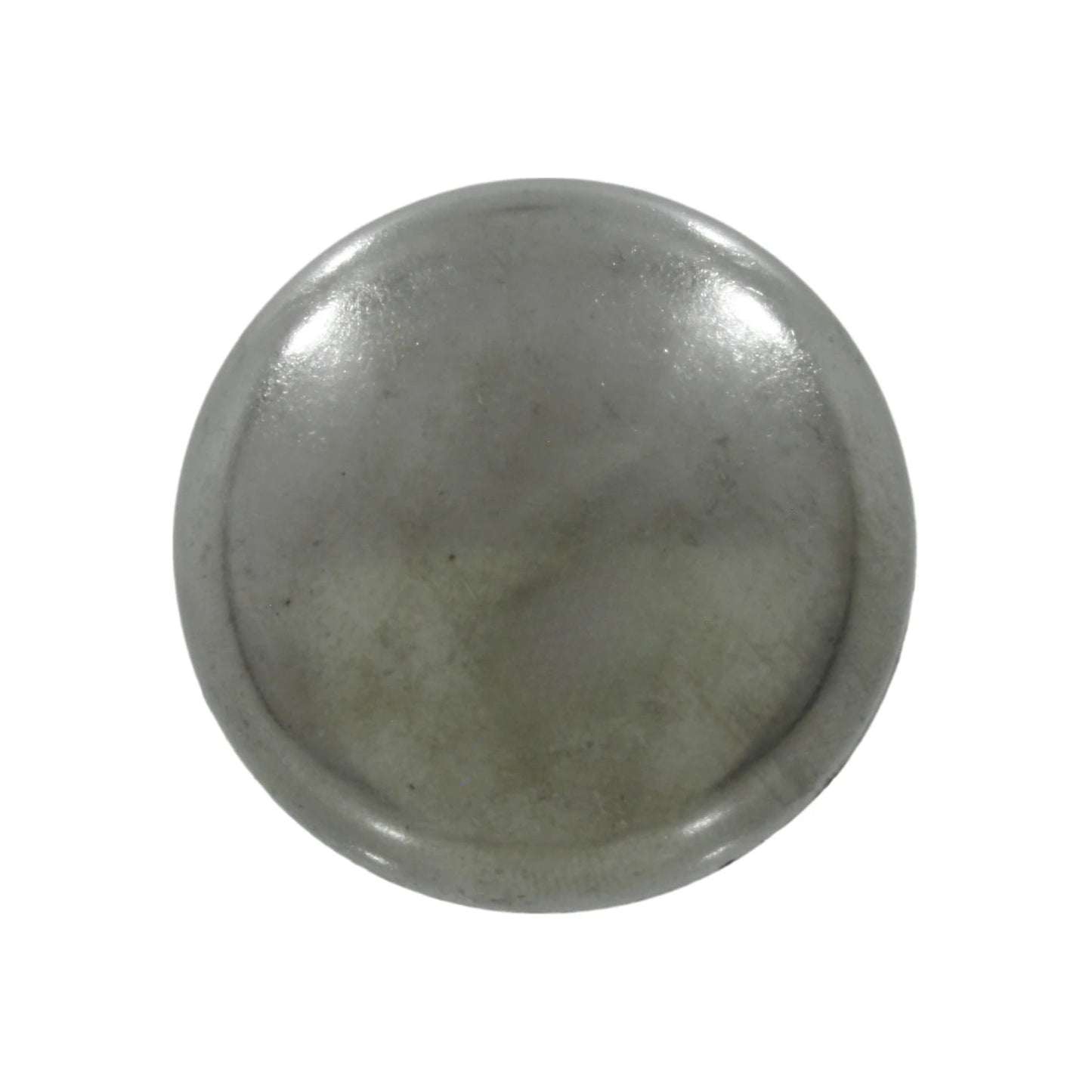 Jaladera botón redonda níquel satinado para puertas y cajones