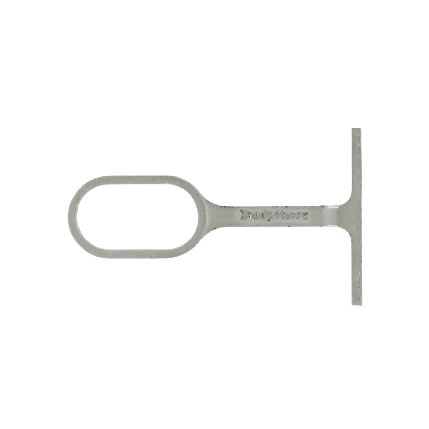 Soporte Handy Home de níquel para tubo ovalado, herraje de clóset