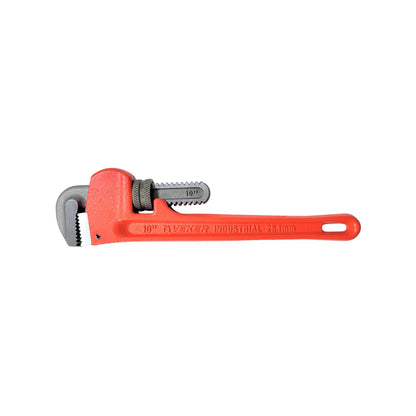 Llave Stilson industrial Veker de 10 pulgadas 254mm con mango rojo para trabajos de plomería
