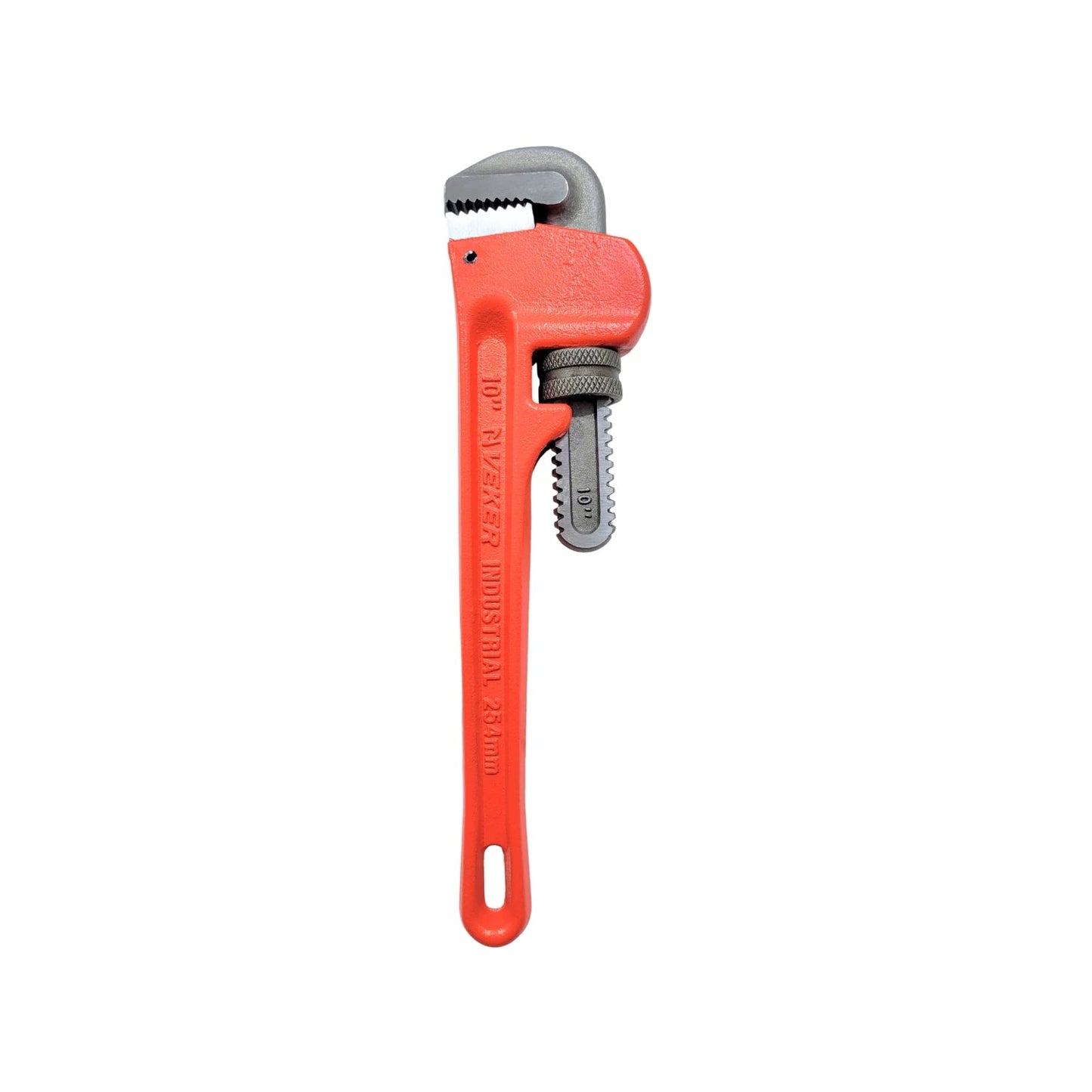 Llave Stilson Veker industrial roja 10 pulgadas 254mm para fontanería